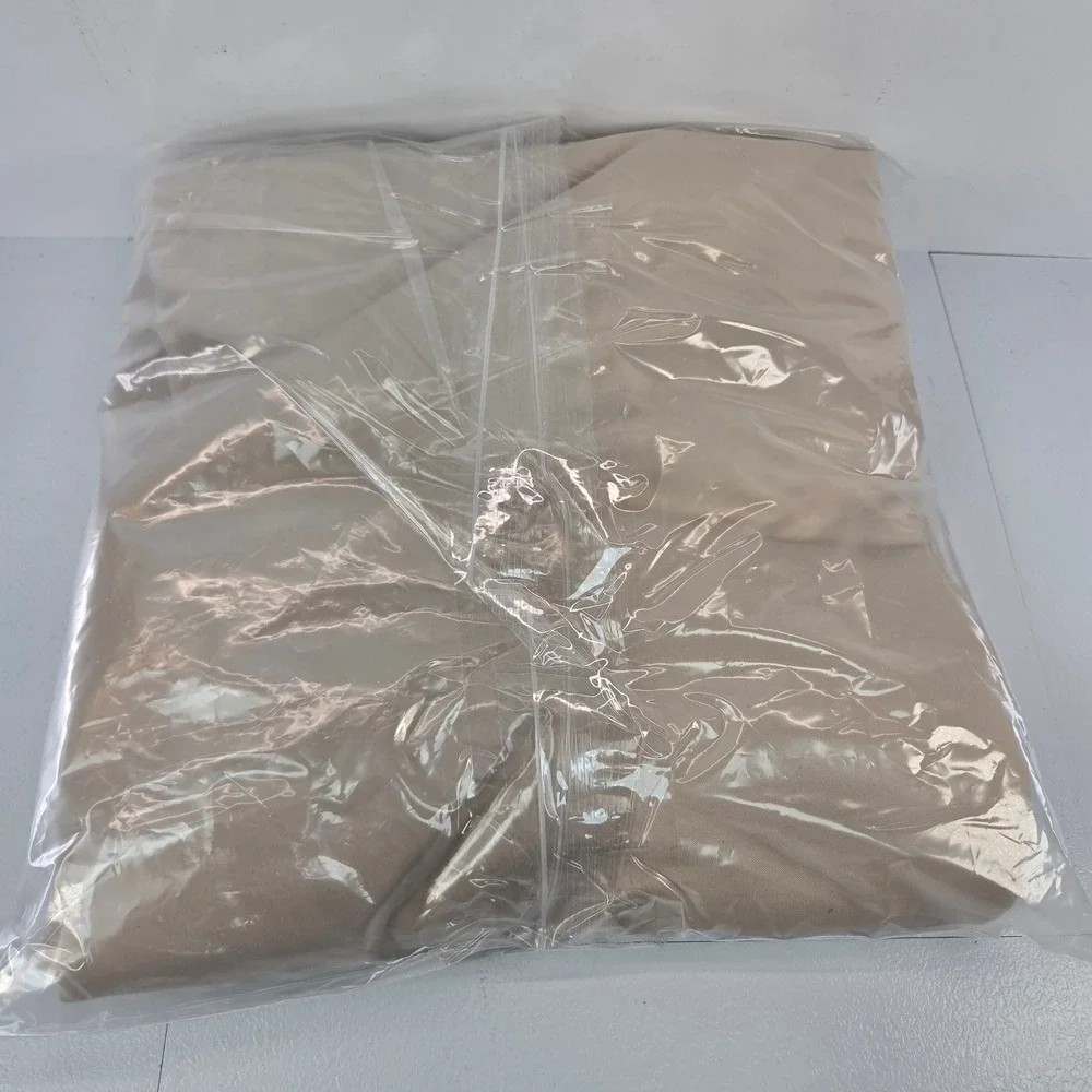 Silvon Antimicrobial Duvet Cover King Cal King Sand Silver Infused Bedding